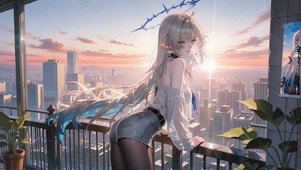 少女凭栏卡提西亚