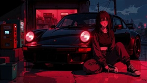 汽车女孩