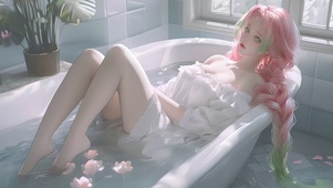 浴缸美女甘露寺蜜璃