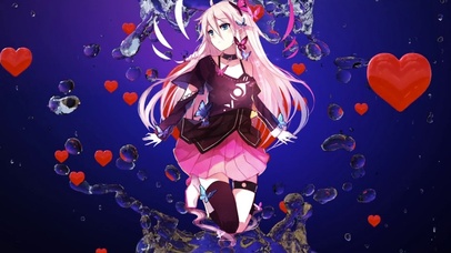 爱心女孩