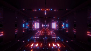 【3D视觉系】激光科幻万花筒