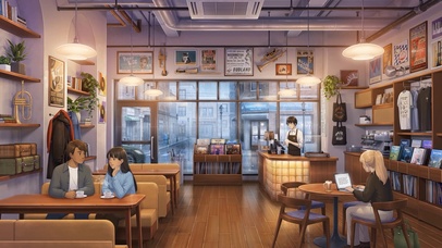 雨天咖啡店