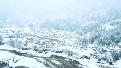 下雪天