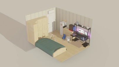 日夜交替的房间