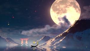 皓月当空