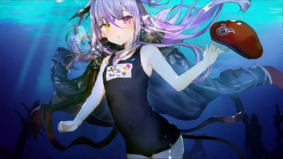 水中的妖精少女