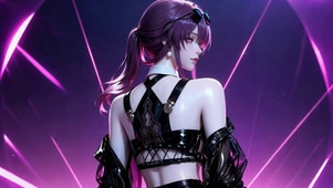后背女孩