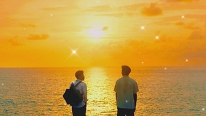 海边日落细语