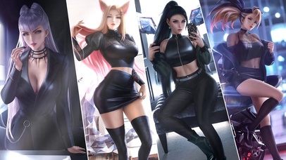 英雄联盟 KDA女团