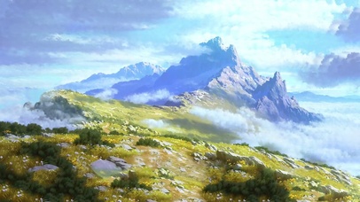 神秘的高原
