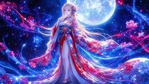 月下花舞
