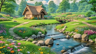 小桥流水人家4K