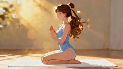 瑜伽女孩