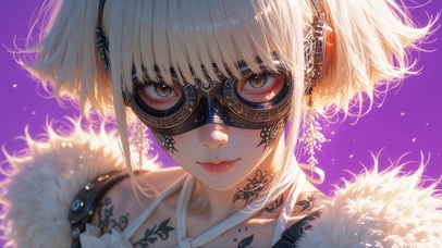 二次元魔女壁纸