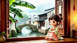 雨巷闲坐