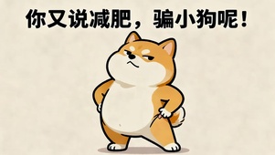 骗小狗呢