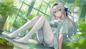 花房白丝流萤
