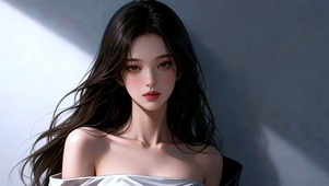 清冷柔美港风少女