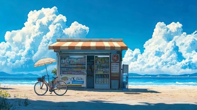 海边海景