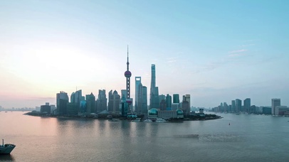 4K 高清 上海日出