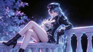 收到花的特工少女