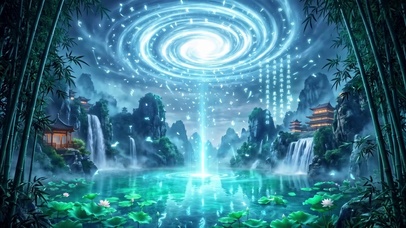 竹林莲池星河法阵