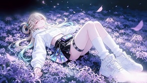 紫色彼岸花琳奈