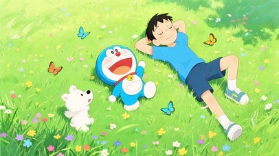 哆啦A 梦与大雄