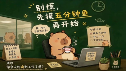 别慌上班先摸鱼