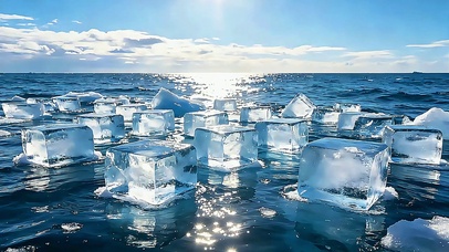 海上冰块