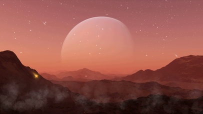 唯美星空流行雨