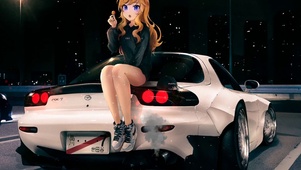 汽车女孩