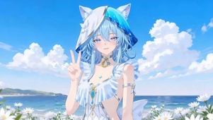 海边的冰蓝轻语