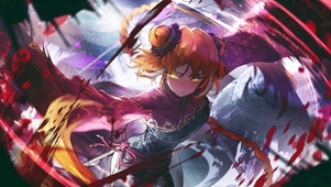 武术女孩