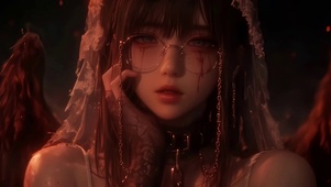 战锤色孽婚纱眼镜娘