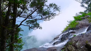 高山云雾流水