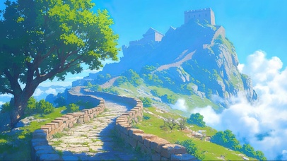 云雾山巅角楼遗址