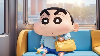 3D-蜡笔小新打工日常