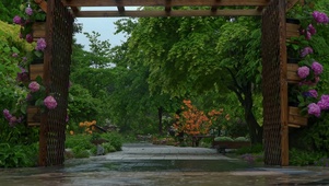 舒适春雨