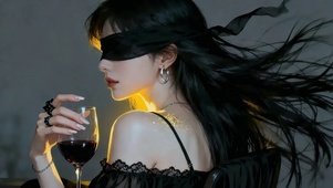 4K 酒韵里醉调少女