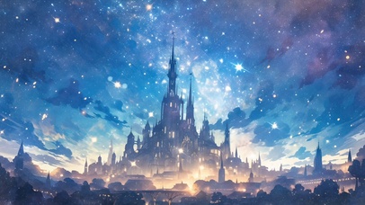 4K 星空城堡