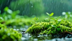治愈护眼小雨4K