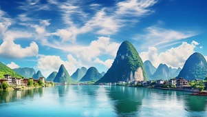 山水美景