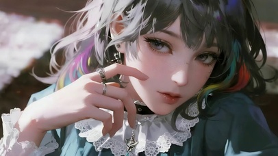 优雅气质甜美少女