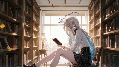 治愈书房少女卡提西娅