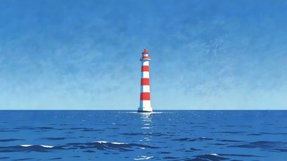 蓝海孤塔