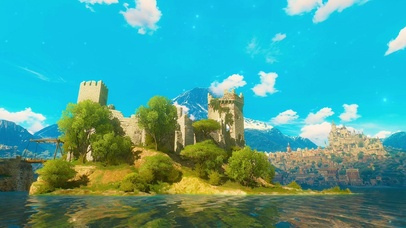 城市蓝天护城河