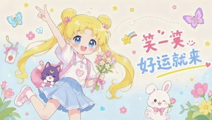 每天都闪闪发光软萌美少女