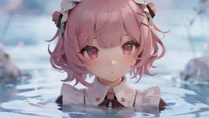 水中女孩