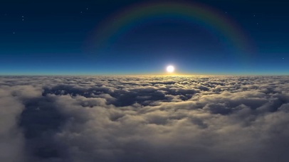 云上日出带鱼屏双屏宽屏